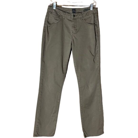Jag Jeans Women's Taupe Mid-Rise Straight Leg Stretch Denim Size 8 - Picture 1 of 9
